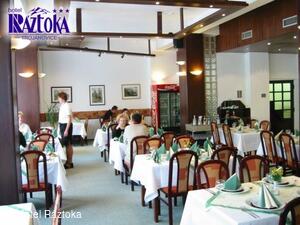 Restaurace v hotelu Ráztoka v Trojanovicích