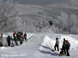 Pustevenské sněhovánky 29.1.2005, Pustevny