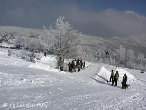 Pustevenské sněhovánky 29.1.2005, Pustevny