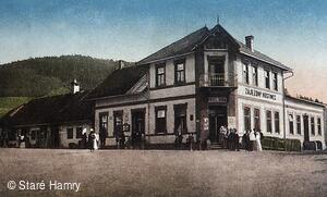 Historie obce Staré Hamry, Hotel Duda