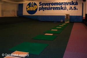 Golf arena v pavilonu G