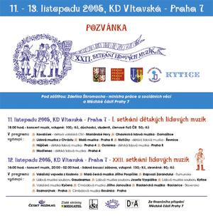 Setkání lidových muzik, Praha