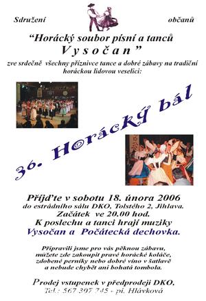 Vysočan, Horácký soubor písní a tanců