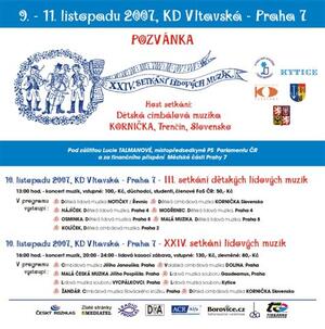 Setkání lidových muzik, Praha