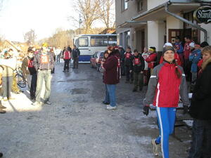 Hodslavice běh Hodslavskými uličkámi