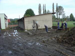 Rekonstrukce fotbalových kabin